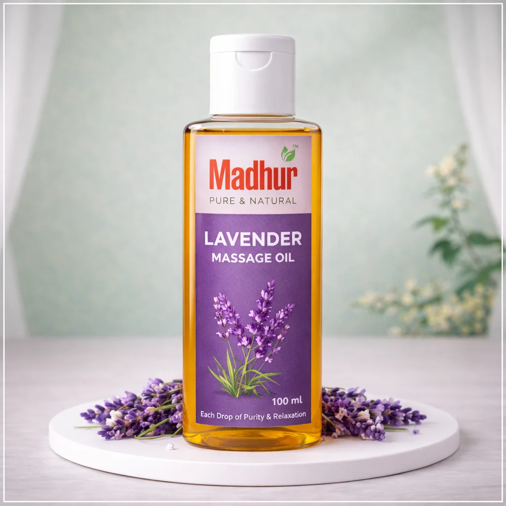 levender masage oil