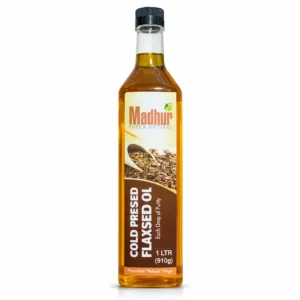 Madhur Pure & Natural Cold Pressed Flaxseed Oil